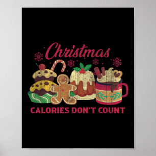 クリスマスカロリーはミルクのクッキーをカウントしない ポスター