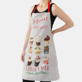 クリスマスカロリー数をカウントしない – ホリデーカップケーキ エプロン (インサイチュ)