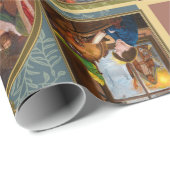 クリスマスカロルのギフトラップ ラッピングペーパー (ロールコーナー)