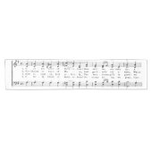 クリスマスカロルシート音楽 ショートテーブルランナー (横)