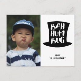 クリスマスカロルバフンバグホリデーフォトポストカード シーズンポストカード