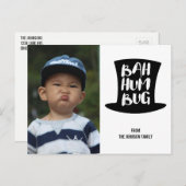 クリスマスカロルバフンバグホリデーフォトポストカード シーズンポストカード (正面/裏面)