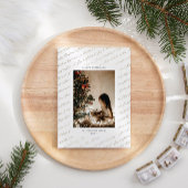 クリスマスカロルフェイクスクリプト金箔写真 シーズンカード