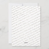 クリスマスカロルフェイクスクリプト金箔写真 シーズンカード (裏面)