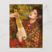 クリスマスカロルヴィンテージアート ポストカード (正面)