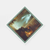 クリスマスカロル幽霊のクリスマス過去 スタンダードランチョンナプキン (角)