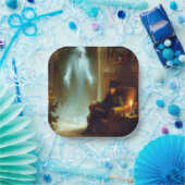 クリスマスカロル幽霊のクリスマス過去 ペーパープレート (パーティー)