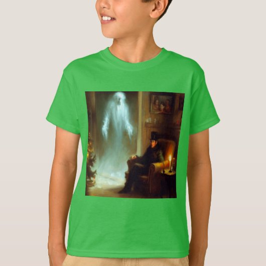 クリスマスカロル幽霊のクリスマス過去 Tシャツ (正面)