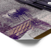 クリスマスカロル文字 ポスター (角)