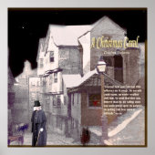 クリスマスカロル文字 ポスター (正面)