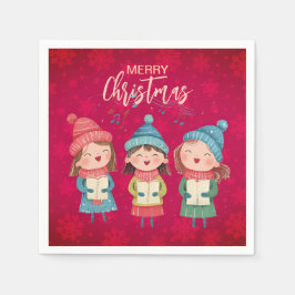 クリスマスカロル スタンダードカクテルナプキン