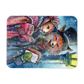 クリスマスカロル マグネット (横)