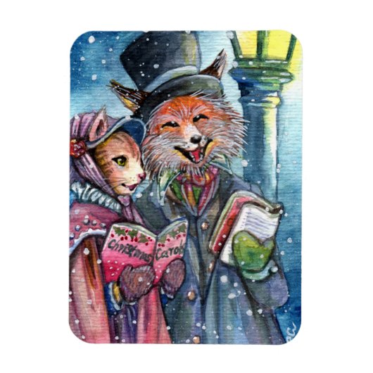 クリスマスカロル マグネット (縦)