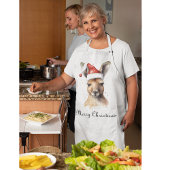 クリスマスカンガルー、カスタマイズ可能 エプロン