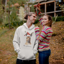 クリスマスカンガルー、カスタマイズ可能 パーカ