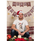 クリスマスカンガルー、カスタマイズ可能 Tシャツ