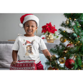クリスマスカンガルー、カスタマイズ可能 Tシャツ