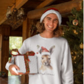 クリスマスカンガルー、カスタマイズ可能 Tシャツ