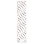 クリスマスカンガルー ショートテーブルランナー (正面)