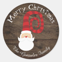 クリスマスカントリーウッドサンタ素朴