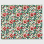 クリスマスカントリーガーデン ラッピングペーパー (フラット)