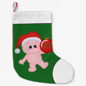 クリスマスカントリーピグホリデイストッキング スモールクリスマスストッキング (正面)