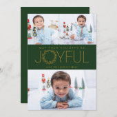 クリスマスカークラシカルド シーズンカード (正面/裏面)