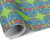 クリスマスカーディガンギフトラップ ラッピングペーパー (ロールコーナー)