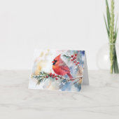 クリスマスカーディナル シーズンカード (正面)