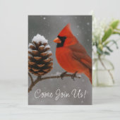 クリスマスカーディナル 招待状 (スタンド正面)