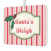 クリスマスカーデコレーションエアーフレッシュナー カーエアーフレッシュナー (左)