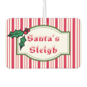 クリスマスカーデコレーションエアーフレッシュナー カーエアーフレッシュナー (正面)