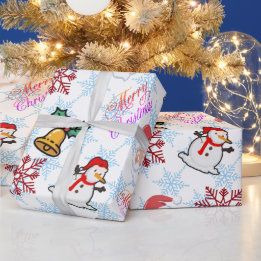 クリスマスカートンラッピングペーパー ラッピングペーパー