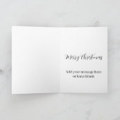 クリスマスカードお洒落- Bethlehem Star カード (内部)