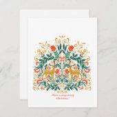 クリスマスカードがとても楽しい シーズンカード (正面/裏面)