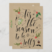 クリスマスカードすてきになる季節 シーズンカード (正面/裏面)