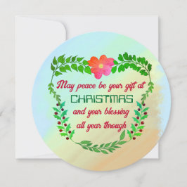 クリスマスカードで平和が贈り物になるかも