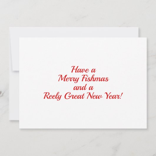 クリスマスカードで自分の写真をカスタマイズ サンキューカード (裏面)