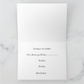 クリスマスカードによく似て来た カード (内部)