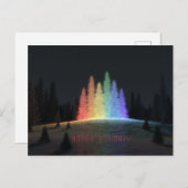 クリスマスカードにクリスマスを祝う シーズンポストカード (正面/裏面)