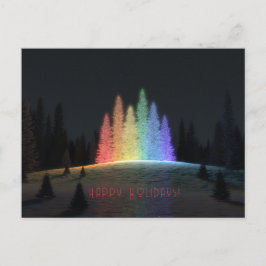 クリスマスカードにクリスマスを祝う シーズンポストカード