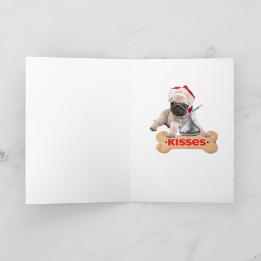 クリスマスカードに欲しいものを全部駄目にする シーズンカード (内部)