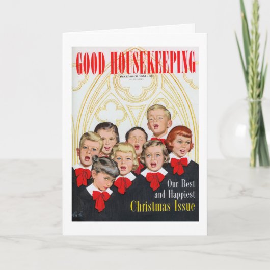 クリスマスカードのイラストレーション シーズンカード (正面)