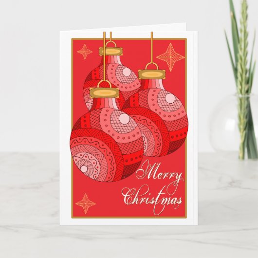 クリスマスカードのオーストラリアの原生の芸術 シーズンカード (正面)