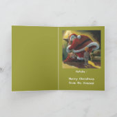 クリスマスカードのコダック時カード シーズンカード (内部)