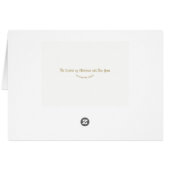 クリスマスカードのスピリッツ (裏面横)