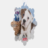 クリスマスカードのパーソナライズオーナメント オーナメントカード (右)