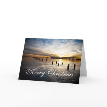 クリスマスカードのミシシッピー湾沿岸