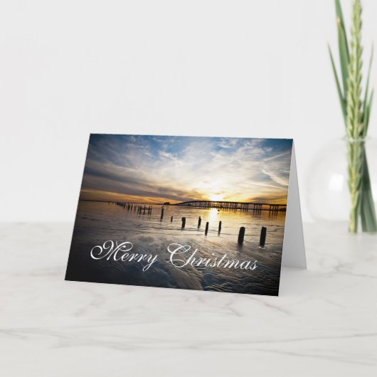 クリスマスカードのミシシッピー湾沿岸 シーズンカード (正面)