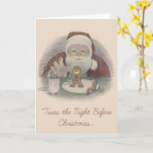 クリスマスカードの前の夜だっ空白のた カード (黄色い花)